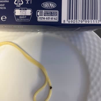 Barilla Spagetti İçinde Yabancı Cisim Buldum Hijyen Ve Sağlık Endişesi Yaşıyorum