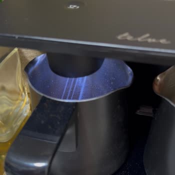 Arçelik Telve Kahve Makinesi Tekrar Su Sıçratıyor Ve Cezve Az Su Veriyor