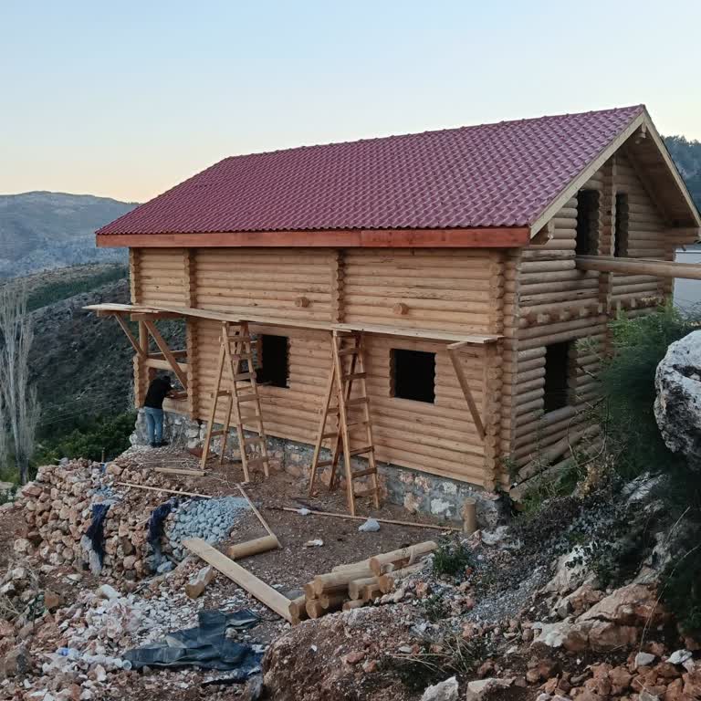 Ahşap Tomruk Evler | Antalya İş Yarım Bırakıldı, Malzemelerim Satıldı Ve Mağdur Edildim!