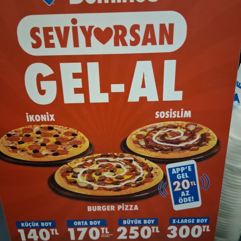 Domino's Pizza Yanıltıcı Fiyat Afişi Ve Haksız Ücret Talebiyle Mağduriyet!