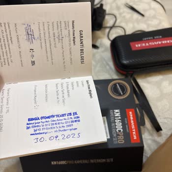 Knmaster 1600c Pro Cihazda Kapanan Kamera Modu Ve İlgisiz Mağaza