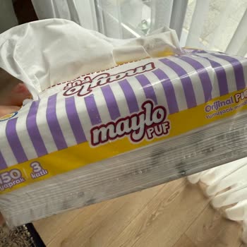 Maylo Puf Kağıt Mendil Paketinden Küf Ve Kötü Koku Şikayeti