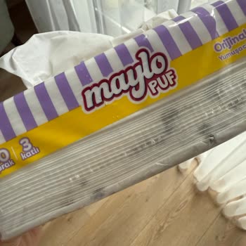 Maylo Puf Kağıt Mendil Paketinden Küf Ve Kötü Koku Şikayeti