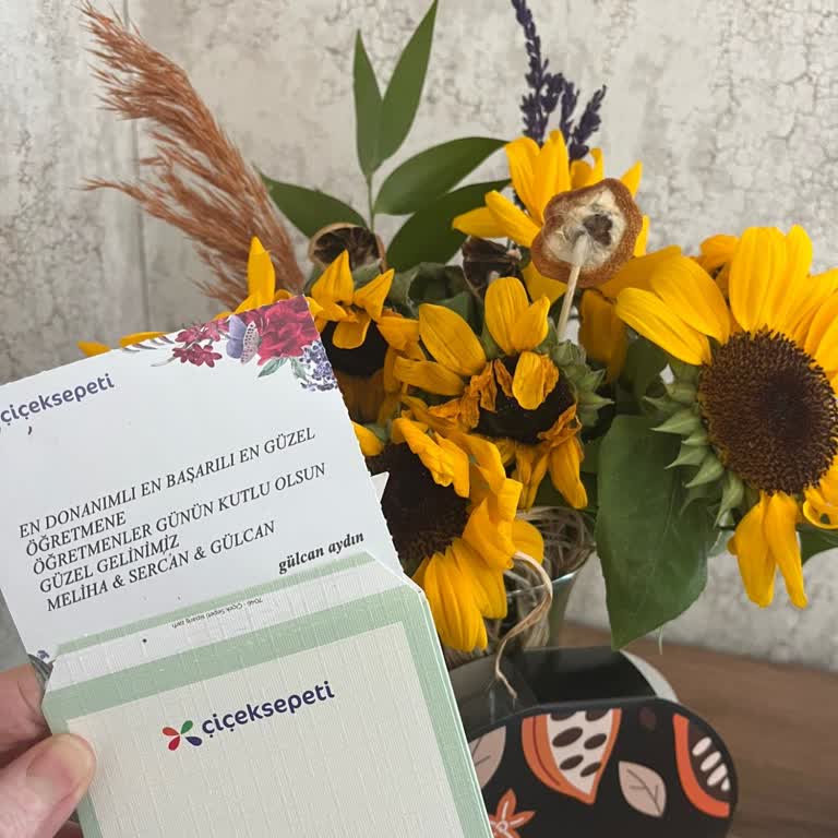 Öğretmenler Günü Siparişim Solmuş Ve Küflü Çiçeklerle Teslim Edildi, Mağdur Oldum