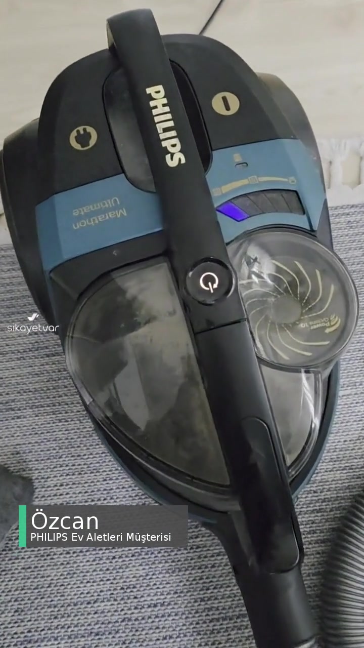 Philips Marathon Süpürgem Arızalandı videonun kapak resmi