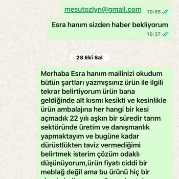 EC Ölçer Cihaz Değişim Talebim Reddedildi Mağduriyetim Giderilmiyor