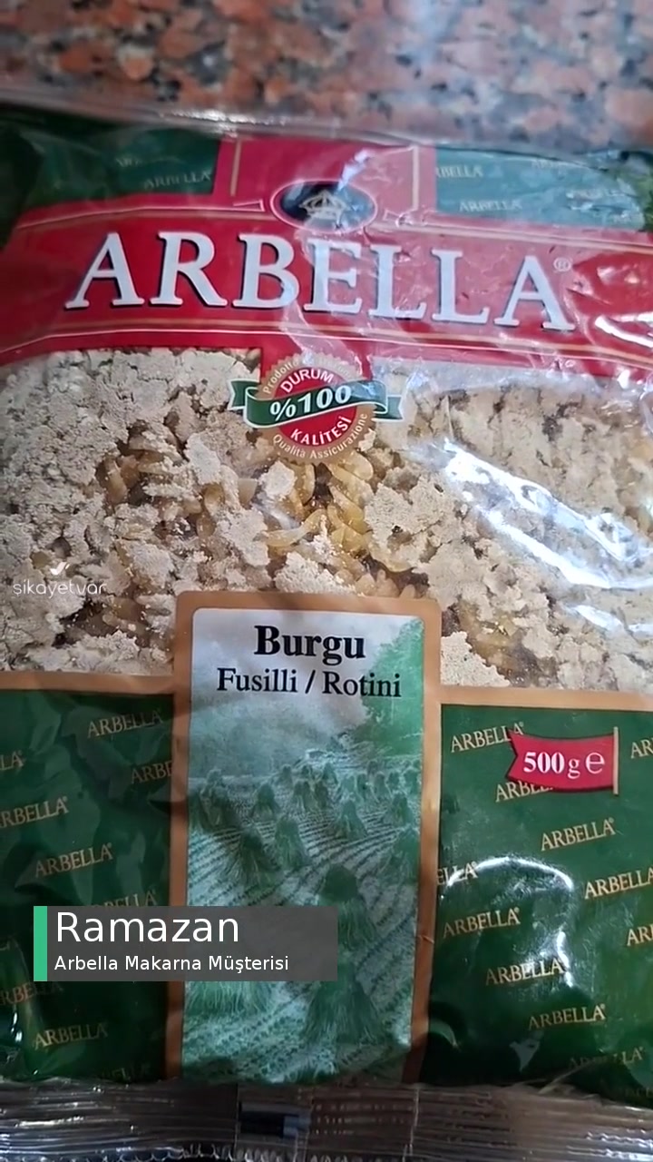 Arbella Makarna Küflendi! videonun kapak resmi