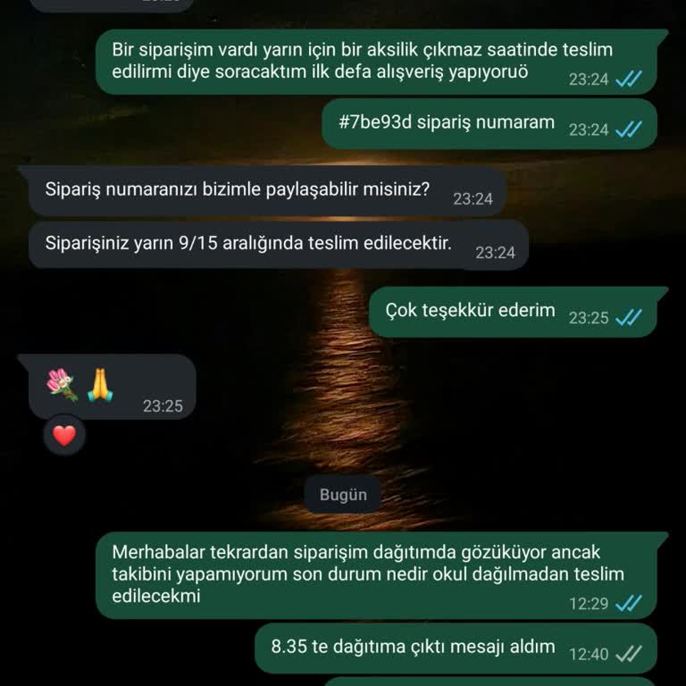 Müşteri Mesajlarına Duyarsız Kalan Hızlı Çiçek Hayal Kırıklığı