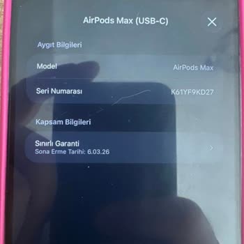 Sıfır Diye Aldığım Airpods Max Kutusu Yırtık Ve Seri Numarası Uyuşmuyor