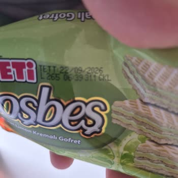 Migros Hemen'den Aldığım Gofrette Kötü Koku Ve Sert Parça Şoku