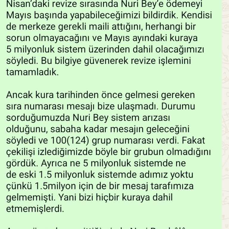 Fuzulev Sistem Revizesinde Yaşanan Mağduriyet Ve Bilgi Karmaşası