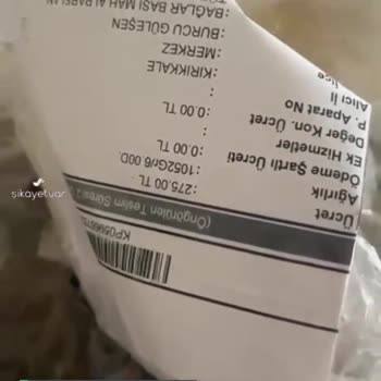 PTT Kargo Ürün Hasarı