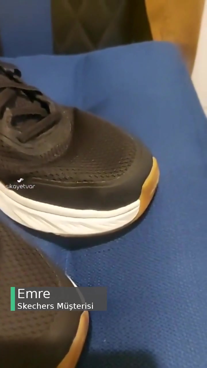 Skechers Ayakkabı Üretim Hatası, Marka Sorumluluk Almıyor videonun kapak resmi