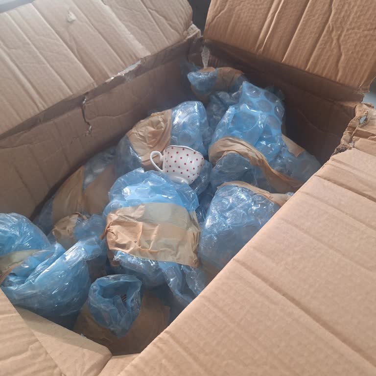Karaca'dan Sipariş Ettiğim Fincanlar Korumasız Ve Yırtık Kolide Teslim Edildi, İade Talep Ediyorum