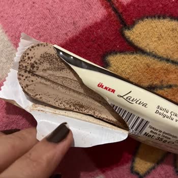 Aldığım Laviva Çikolatanın Görünüşü Ve Dokusu Farklıydı
