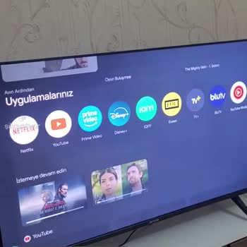 Onvo Televizyon Ekranında Beliren Gölge