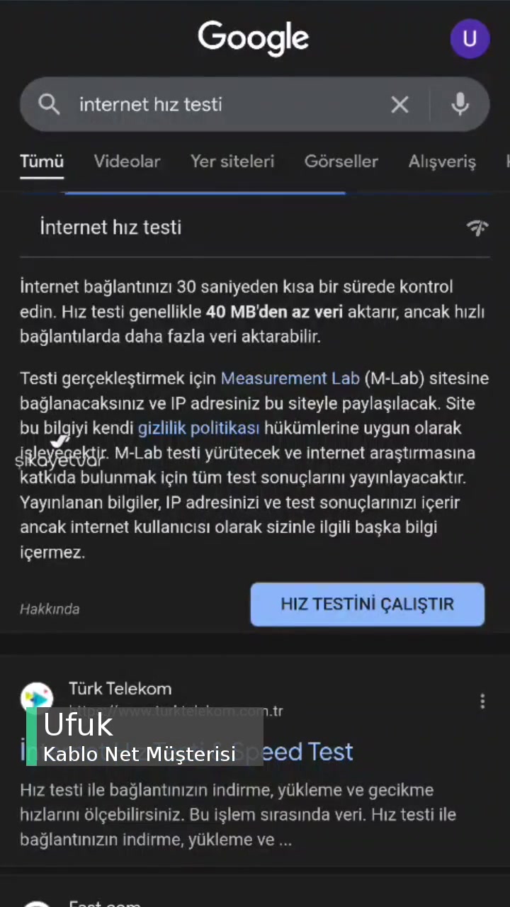 Kablo Net İlk Çağdan Kalma Hız videonun kapak resmi