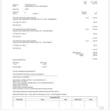 Kusurlu Stanley Termos, Çözüm Yok: Güven Sarsıldı