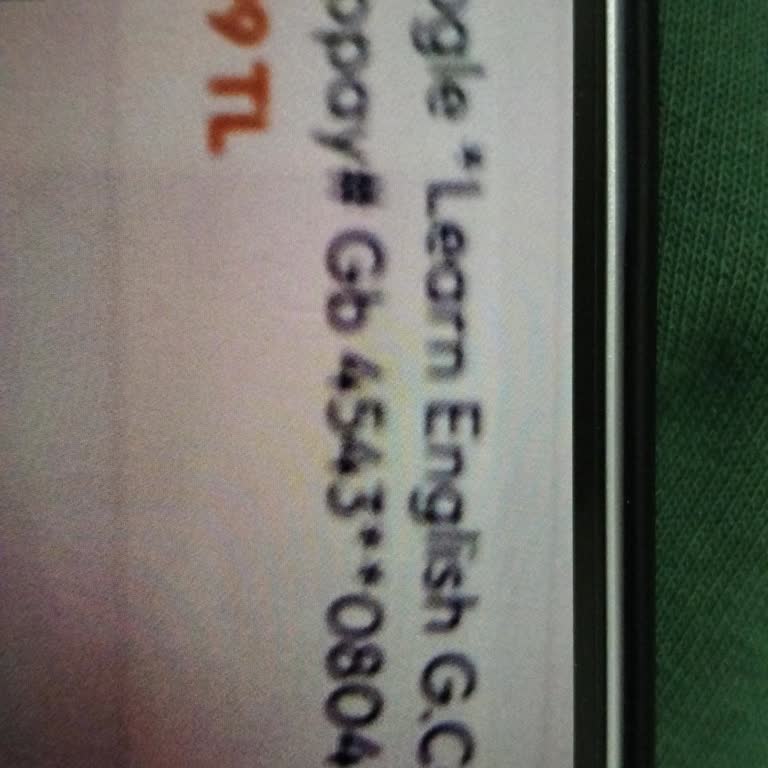 Onayım Olmadan Kredi Kartımdan Google Üzerinden Para Çekildi, Mağduriyetim Giderilmiyor