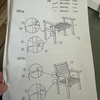 Koçtaş'tan Aldığım Balkon Takımı Eksik Parçalar Nedeniyle Kullanılamıyor