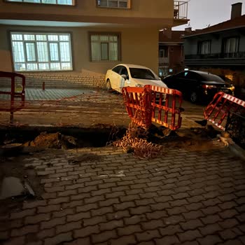 Altyapı Çalışması Sonrası Su Kesintisi Ve Güvenlik Riski Mağduriyeti