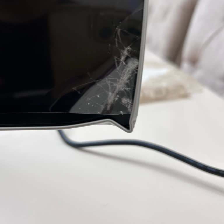 Kırık Panelle Teslim Edilen Monitör İçin Değişim Talebi