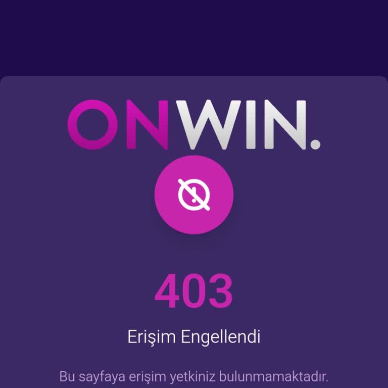 Onwin Bahis Sadece Girişimin Düzeltilmesini İstiyorum