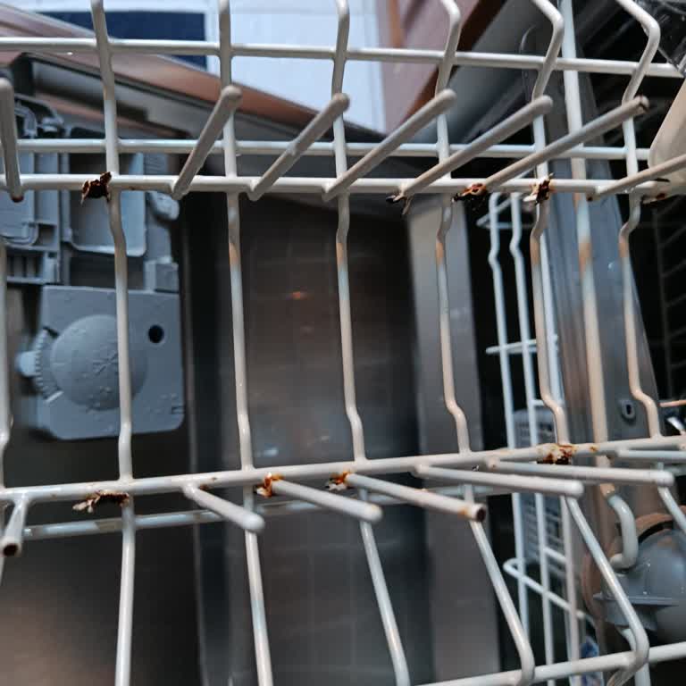 Bulaşık Makinesi Raf Tellerinde Hızlı Paslanma Ve Çözüm Eksikliği