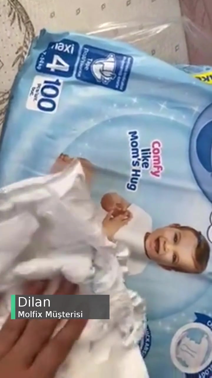 Molfix 4 Numara Bez Aldım İçinde Kum Var! videonun kapak resmi