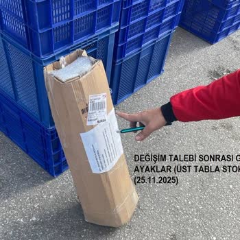 Değişim Sürecinde Masanın Tablası Gönderilmedi, Mağdur Edildim