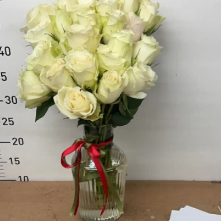 Sipariş Edilen Beyaz Gül Aranjmanı Eksik Ve Özensiz Geldi