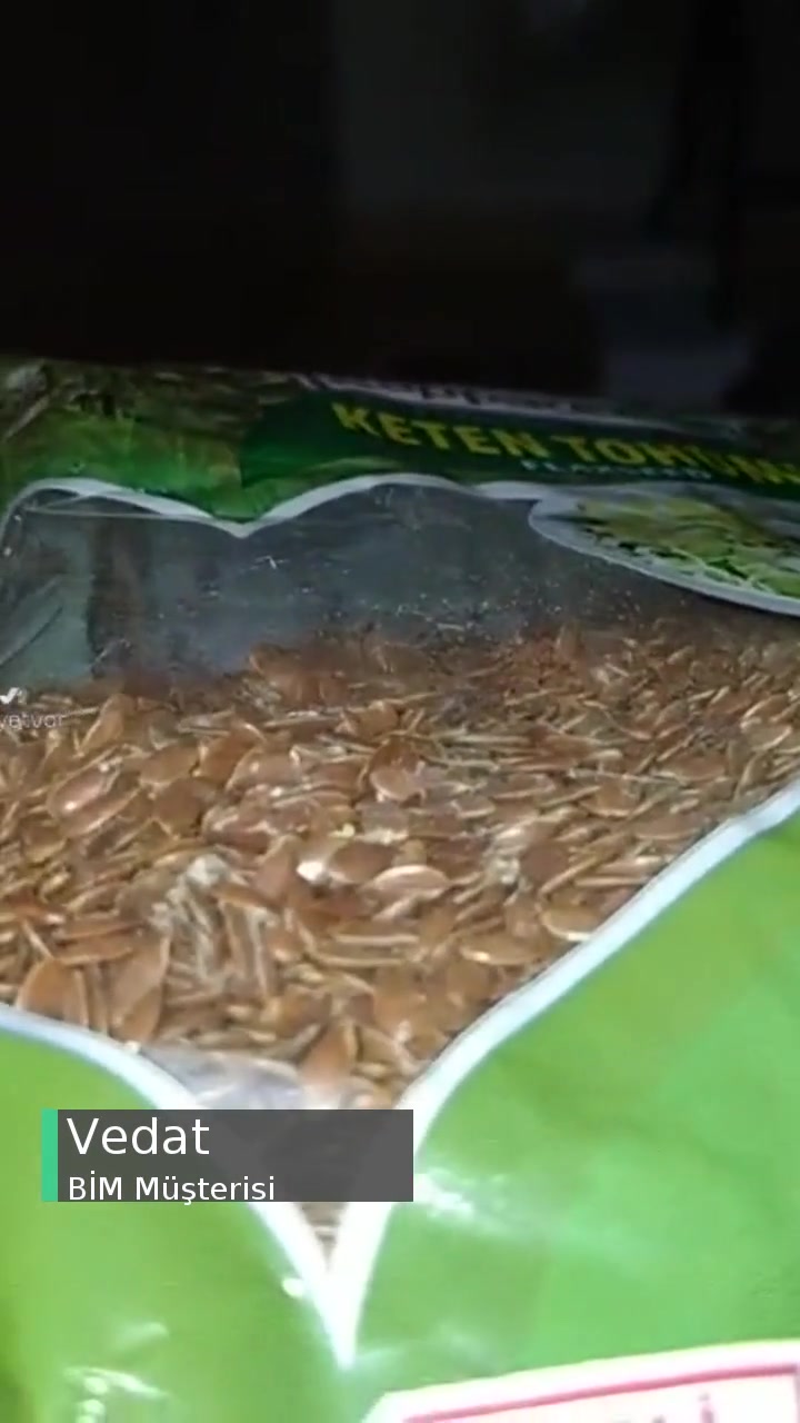 BİM  Keten Tohumunun Hali! videonun kapak resmi