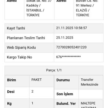 Kargom Günlerdir Aktarma Merkezinde Bekliyor, Bilgilendirme Yapılmıyor