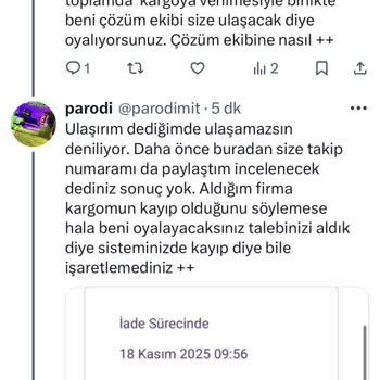 Hepsijet Kargom Teslim Edilmeden İade Edildi Ve Kayboldu
