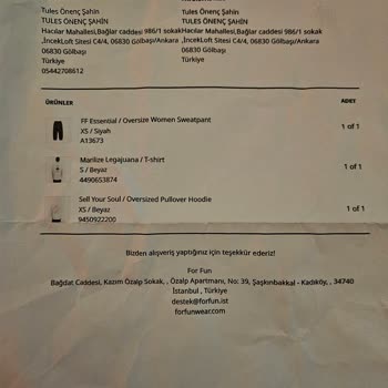 Eksik Ve Hatalı Ürün Teslimatı Sonrası Müşteri Hizmetlerinden Yanıt Alamadım