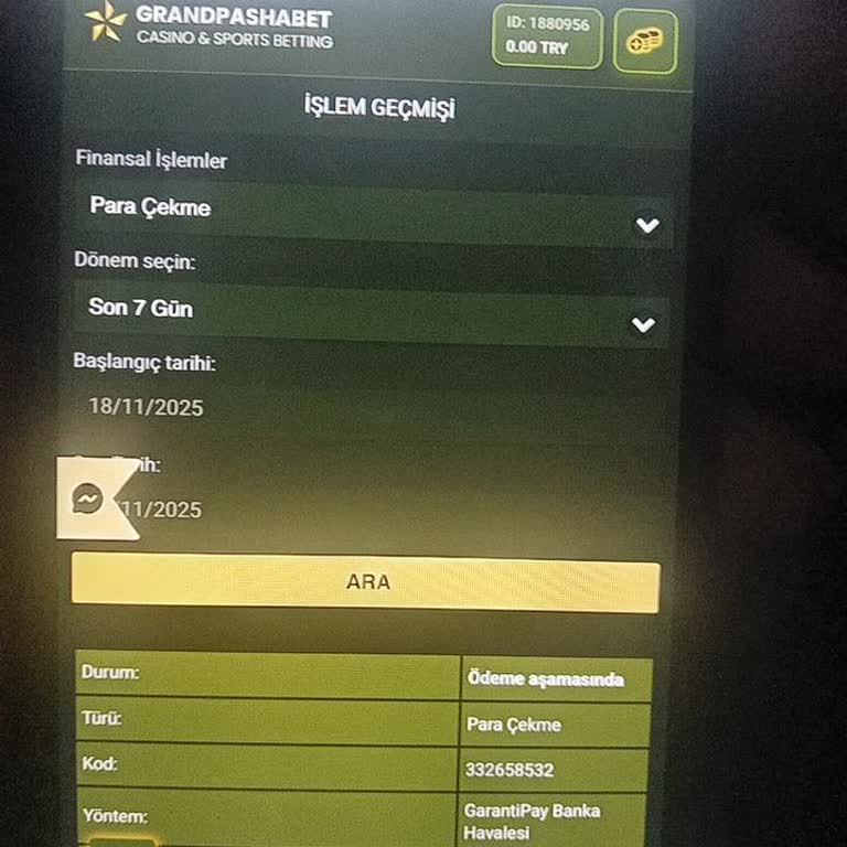 GrandPashaBet 40 Gündür 5000 TL Paramı Ödemiyor, Sürekli Oyalıyor