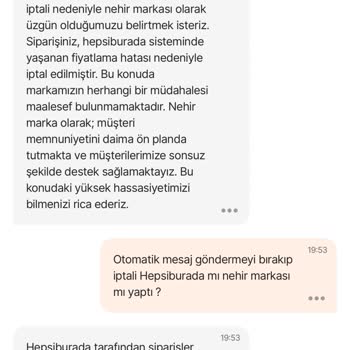 Haber Verilmeden İptal Edilen Sipariş Ve Kupon Sözünün Tutulmaması
