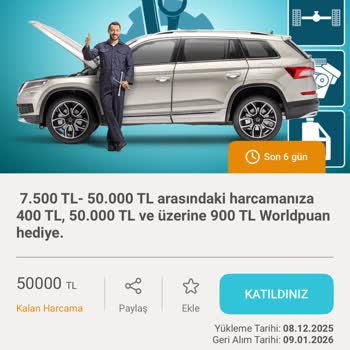 VakıfBank Araç Bakım Kampanyasında POS Kodu Mağduriyeti