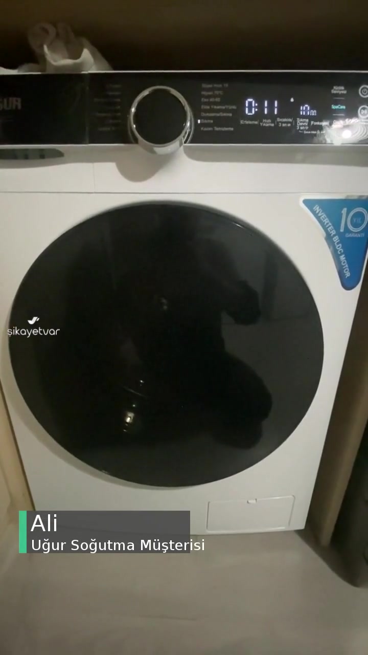 Uğur Çamaşır Makinesi Sıkmada Ses Yapıyor! videonun kapak resmi
