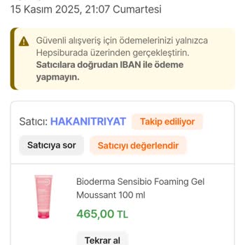 Orijinal Görünen Ürün Cildime Zarar Verdi Güvenim Sarsıldı