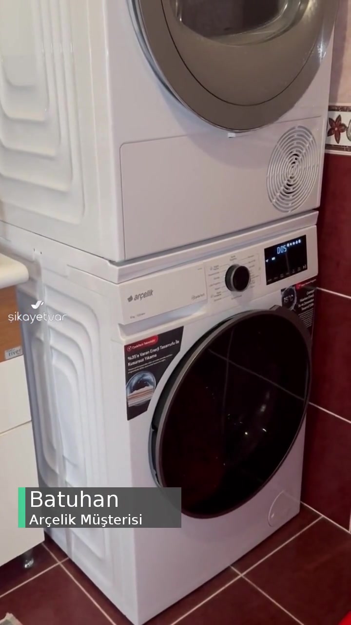 Arçelik 10120 Mx Çamaşır Makinesi Sorunu! videonun kapak resmi