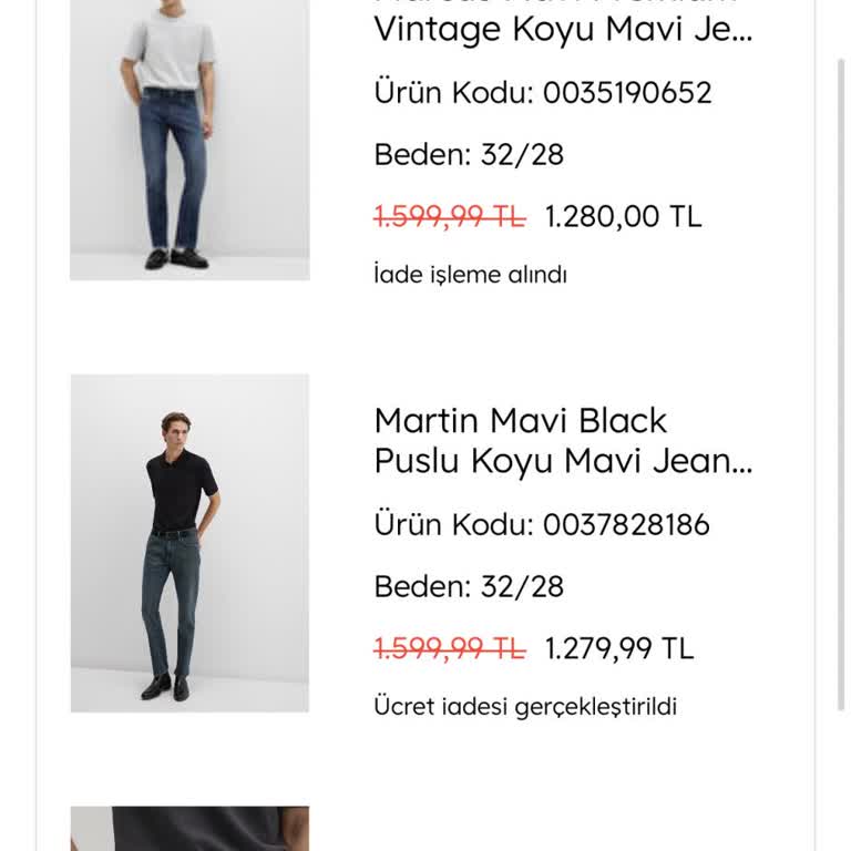 Mavi Uygulamasında İade Sürecim 3 Haftadır Tamamlanmadı