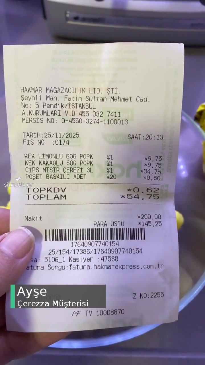 Çerezza Cipsten Bilinmeyen Bir Cisim Çıktı! videonun kapak resmi