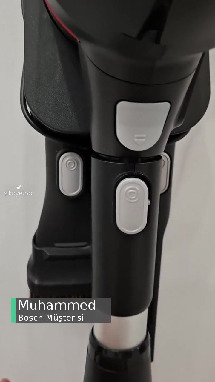 Bosch BCS712XXL Dikey Süpürge Bağlantı Borusu Çatlağı videonun kapak resmi