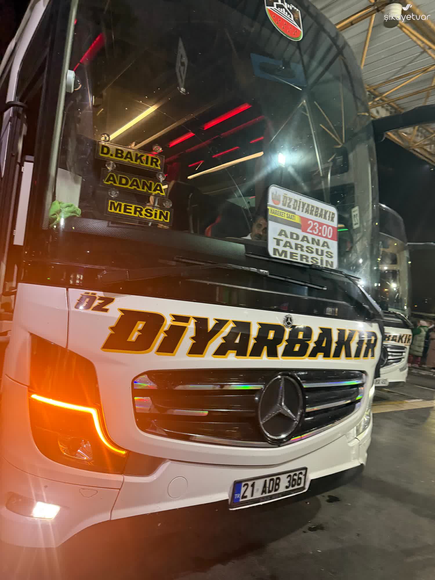 Öz Diyarbakır Seyahat Otobüs Seferi Ve Personel Davranışı