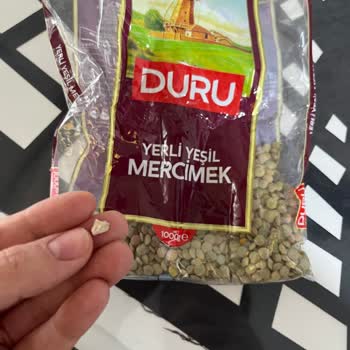 Bebek Yemeğinde Duru Yeşil Mercimekten Taş Çıkması Endişesi