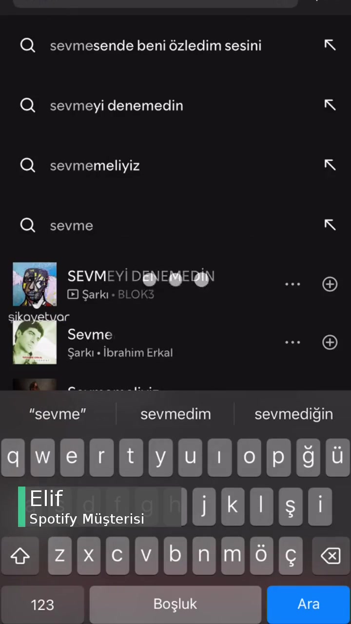 Spotify Çok Mağdurum videonun kapak resmi