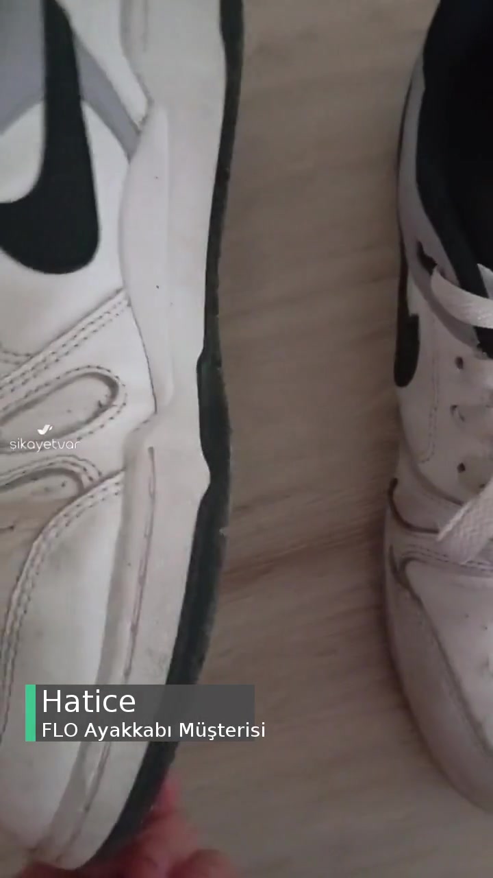 FLO'dan Alınan Nike Ayakkabı Deforme Oldu, FLO Mağazası Değişim Yapmadı videonun kapak resmi