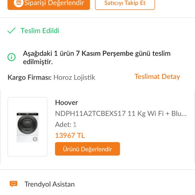 Hoover Kurutma Makinem Sürekli Arızalanıyor Ve Paslanma Sorunu Yaşıyorum