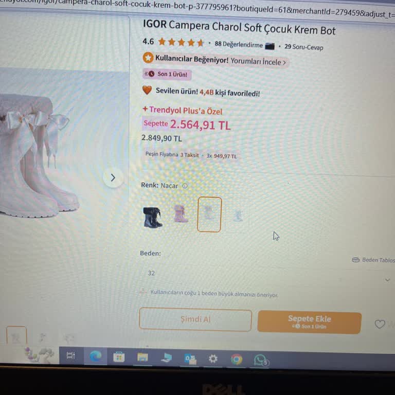 Aynı Ürün İçin Numara Farkına Dayalı Yüksek Fiyat Farkı Mağduriyeti